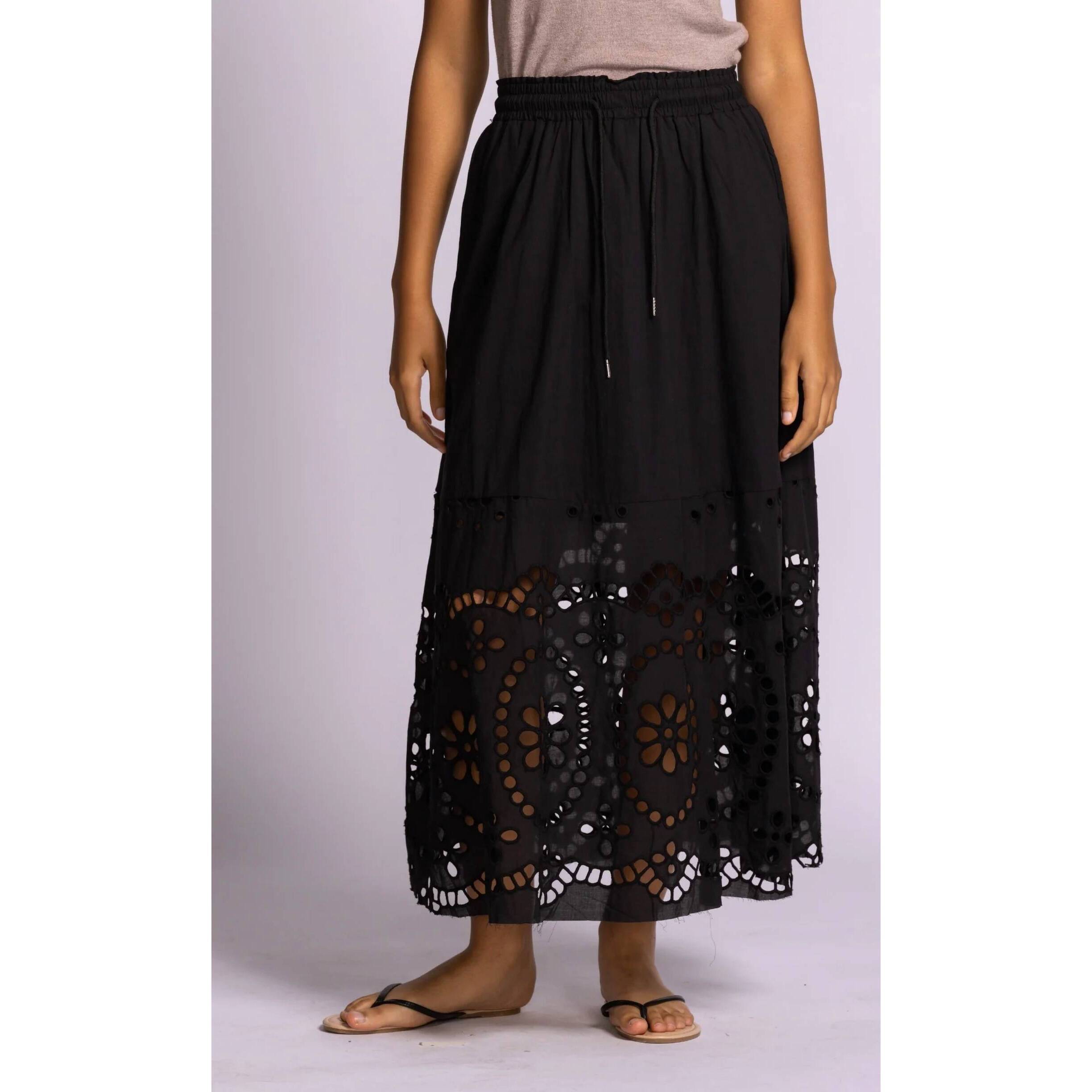New Pink Martini Jolene Skirt In Black